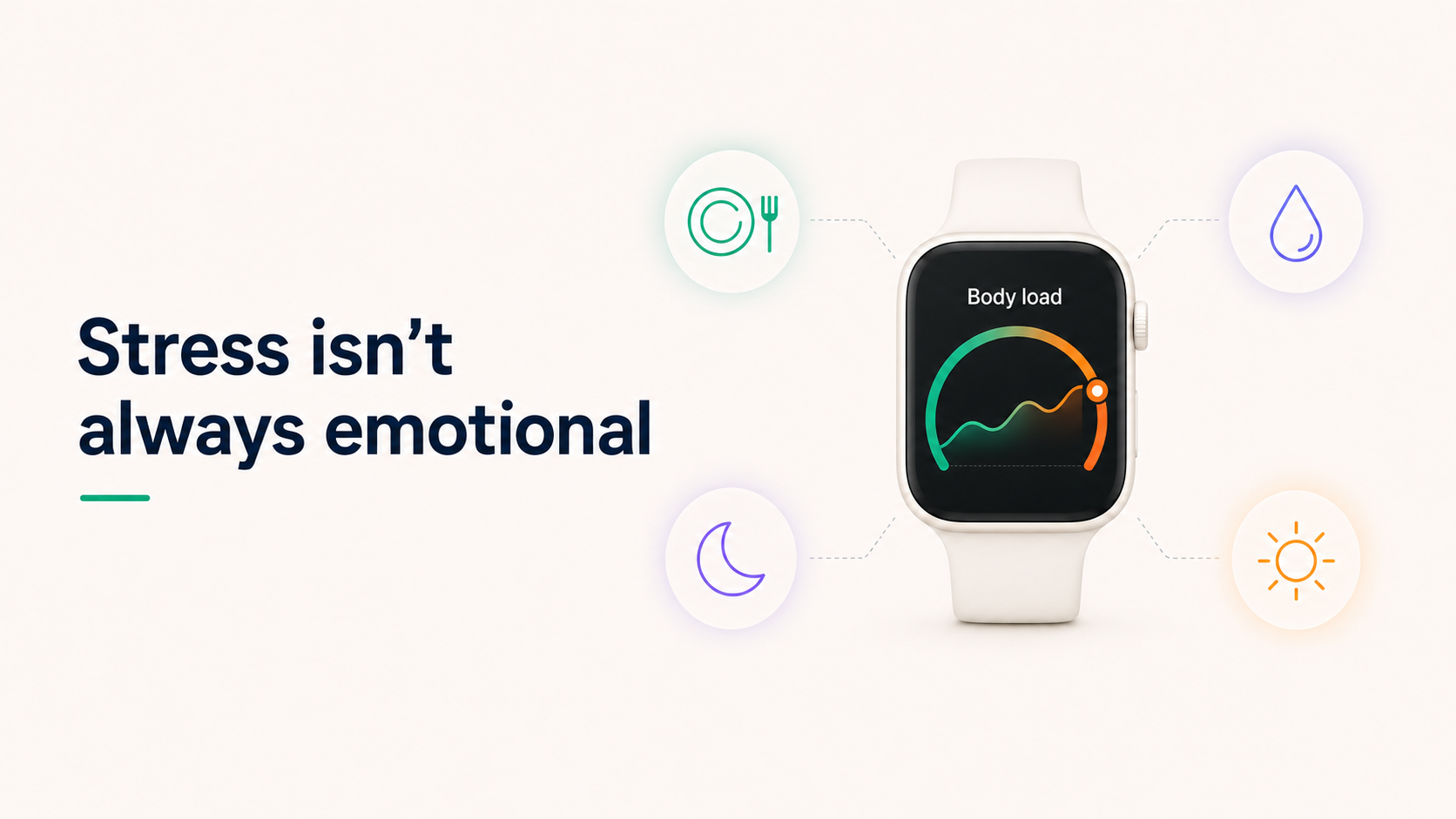 Stress isn't always emotional